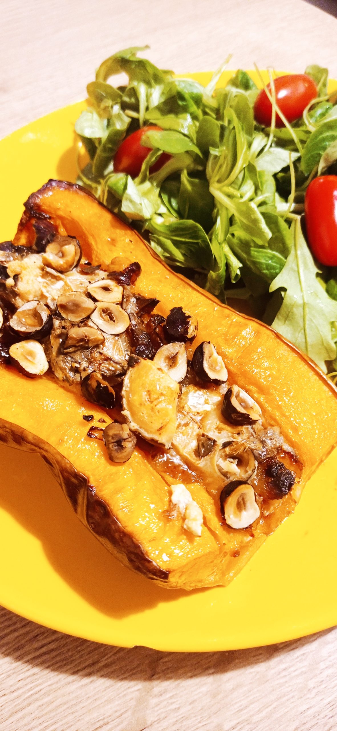 butternut farcie - recette diététique