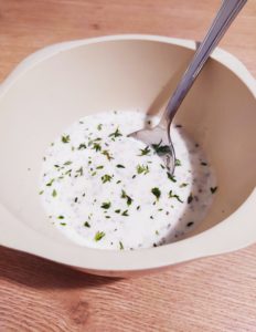 sauce fromage blanc - recette diététique