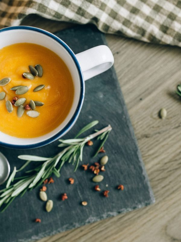 soupe courge coco - recette diététique